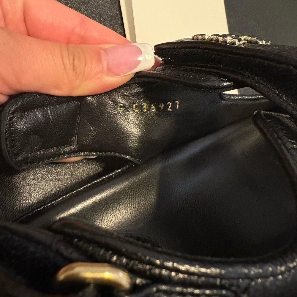 AUTHENTIC CHANEL BLACK DAD SANDALS SIZE 36.5 EU - Picture 8 of 10